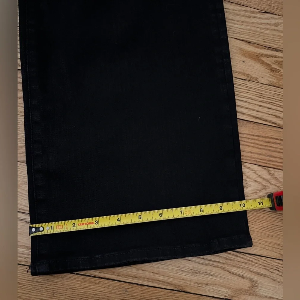 Madewell Perfect Vintage Wide Leg Jeans Size 30 Black - Picture 7 of 8